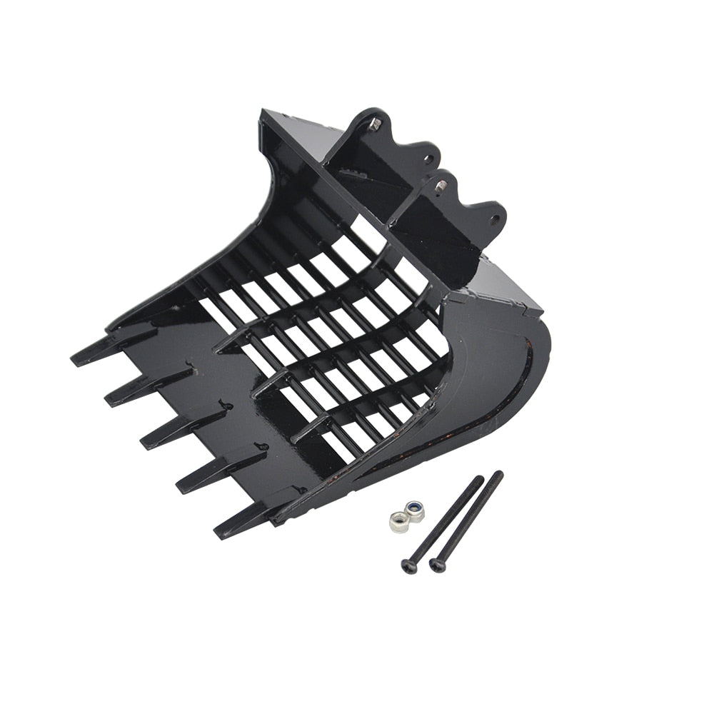 Black Metal Shovel Bucket Grid For Huina 1550/1580/1592/1593/1594