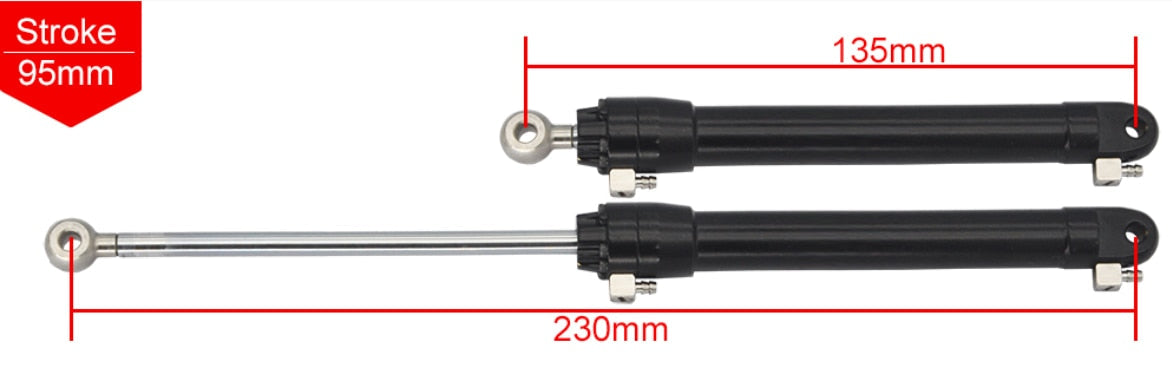 50/75/95mm Stroke Metal Cylinder for Kabolite 336gc