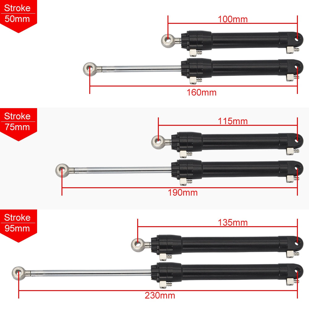 50/75/95mm Stroke Metal Cylinder for Kabolite 336gc