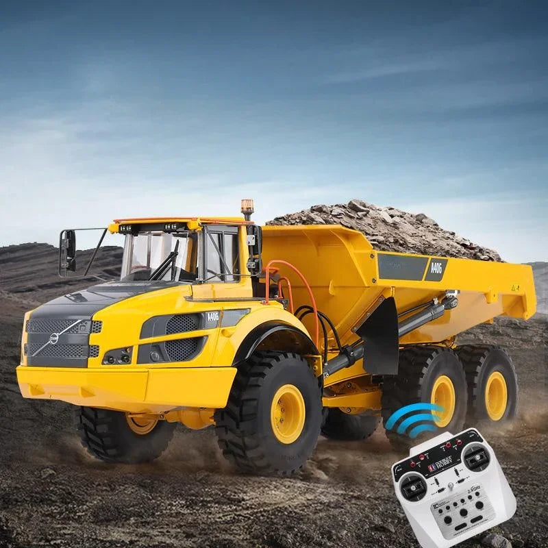 DOUBLE E E017 Volvo A40G RC Hydraulic Truck
