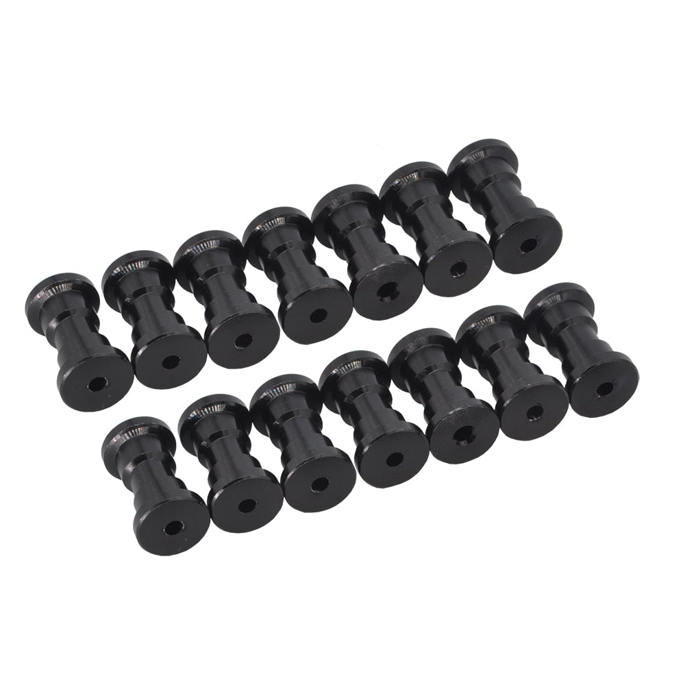 14 PCS HUINA 1580 Original Metal Track Rollers