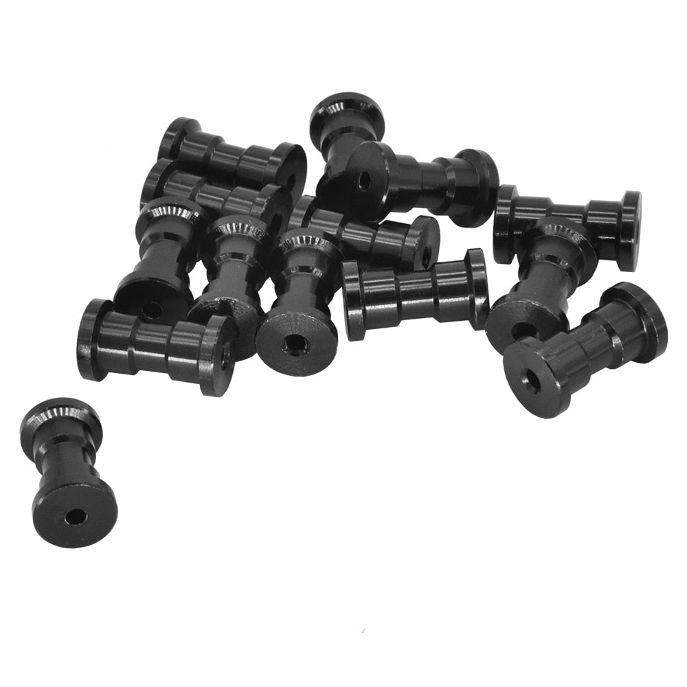 14 PCS HUINA 1580 Original Metal Track Rollers