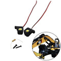 2PCS 4V Light FOR HUINA 1550 RC Excavator Boom